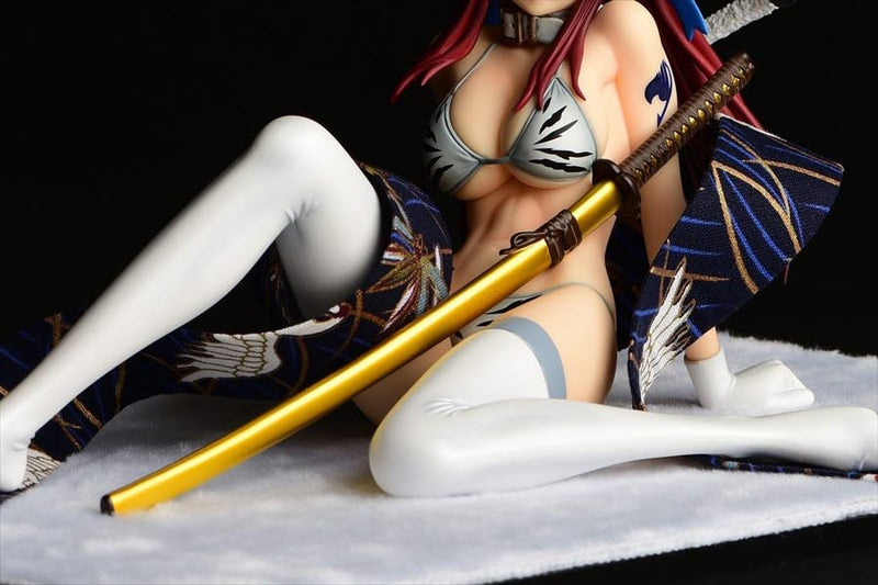 "Fairy Tail" Erza Scarlet White Tiger Gravure Style