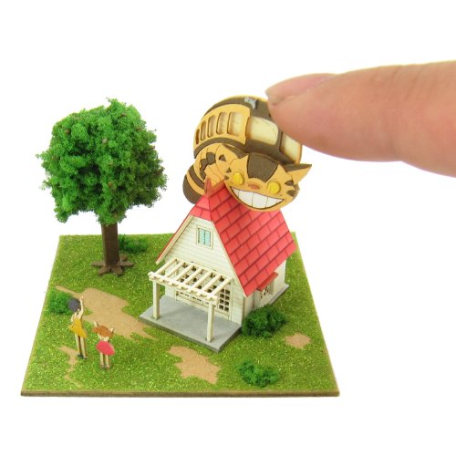 Miniatuart Kit Studio Ghibli Mini "My Neighbor Totoro" Kusakabe-ke to Nekobas