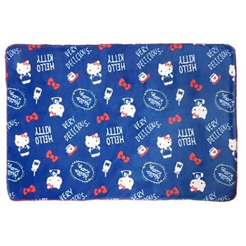 "Hello Kitty" Fuwamoko Blanket Navy