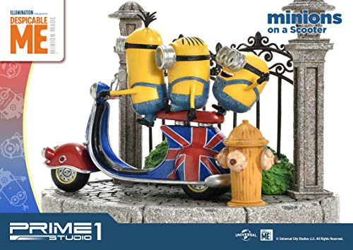 Prime Collectible Figure "Minions" Minions on a Scooter Statue PCFMINI-04