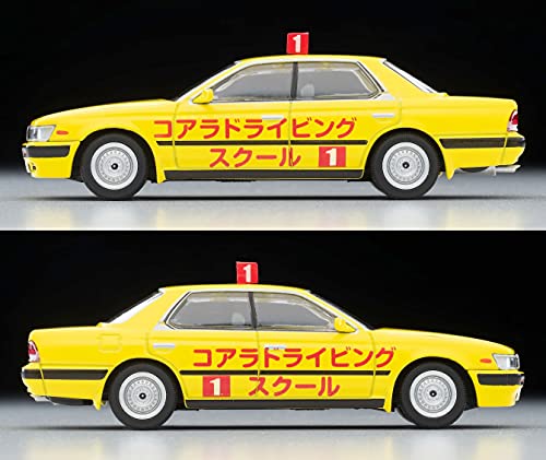 1/64 Scale Tomica Limited Vintage NEO TLV-N259a Nissan Laurel Training Car (Yellow) 1992