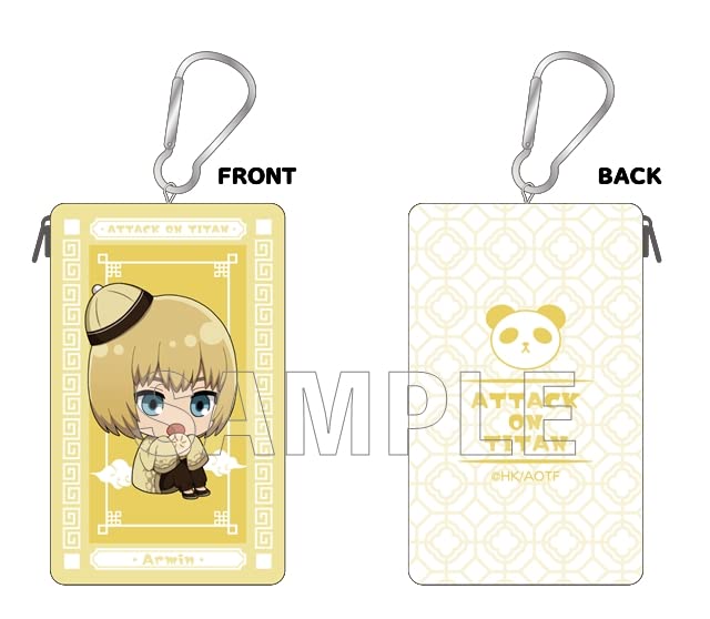 "Attack on Titan" Eco Bag with Storage Pouch China Ver. Armin