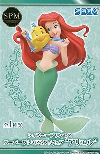 Ariel- The Little Mermaid  - Flounder - Sega  Prize - SPM Figure (SEGA)