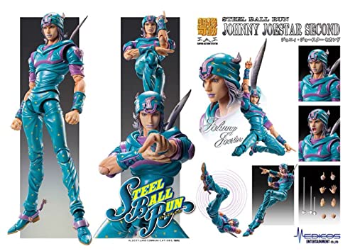 【Medicos Entertainment】Super Action Statue "JoJo's Bizarre Adventure -Part VII- Steel Ball Run" Johnny Joestar Second