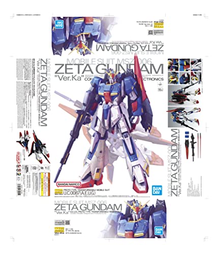 MG 1/100 "Mobile Suit Zeta Gundam" Zeta Gundam Ver. Ka