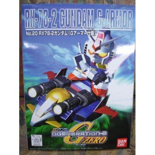 RX-78-2 Gundam RX-78-2 Gundam con G Armatura SD Gundam G Generation (# 20) Kicou Senshi Gundam - Bandai