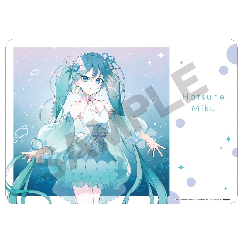 Hatsune Miku Rubber Mat Jellyfish Dress