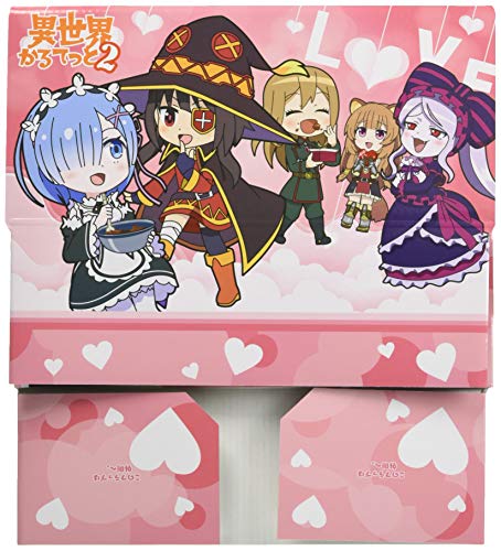 Bushiroad Storage Box Collection Vol. 406 "Isekai Quartet 2" Rem & Megumin & Shalltear & Visha & Raphtalia