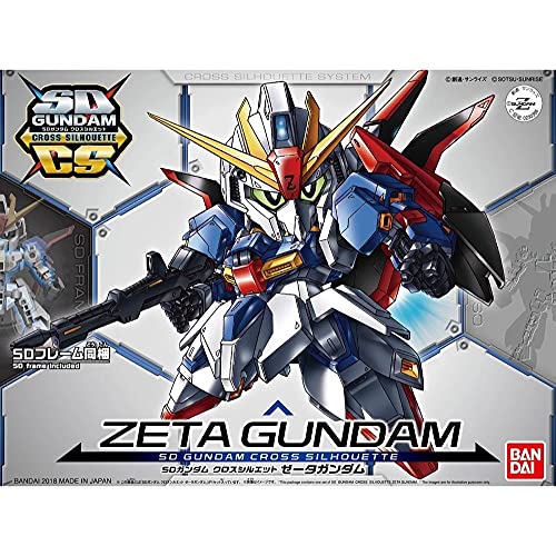 Msz-006 Zeta Gundam SD Gundam Cross Silhouette Kidou Senshi Z Gundam - Bandai