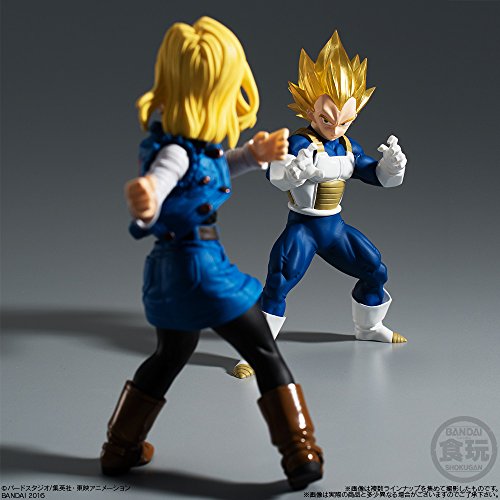 Vegeta SSJ Bandai Shokugan Candy Toy Dragon Ball STYLING Dragon Ball Z - Bandai