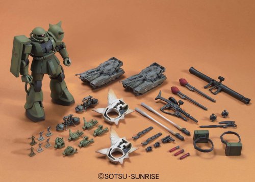 MS-06 Zaku II (die Bodenkriegs-Set-Version) - 1/144 Maßstab - HG Uchg Kidou Senshi Gundam - Bandai
