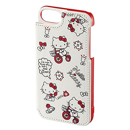 Sanrio Characters Diary Back Cover iDress for iPhone7/6S/6 Hello Kitty iP7-SA14K