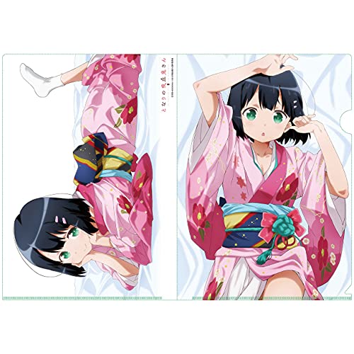 "Ms. Vampire who lives in my neighborhood" Original Dakimakura Illustration Vol. 3 A4 Clear File Set