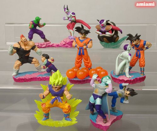 Dragon Ball Capsule Neo The ruturn of Cell 7 pieces (PVC Figure