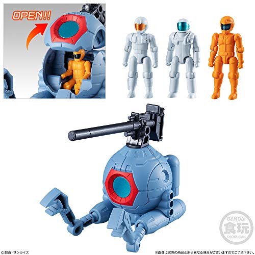 Mobile Suit Gundam Micro Wars 3, Pack of 10, Candy Toy, Gum (Gundam Series)