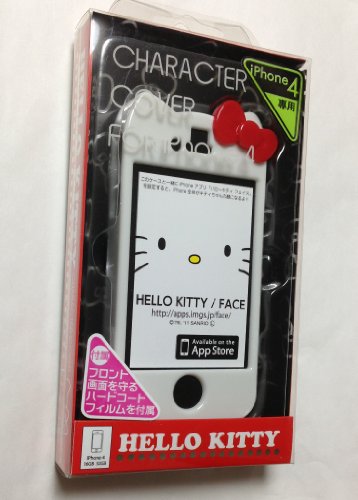 Hello Kitty iPhone4 Character Cover SAN-73KTA