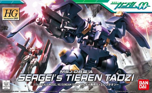 MSJ-06IIII-A Tieren Taozi de Serigei - échelle 1/144 - HG00 (# 39) Kidou Senshi Gundam 00 - Bandai