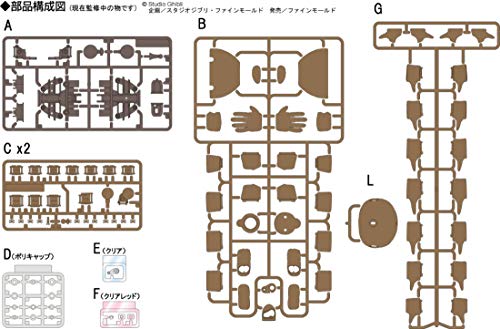 Robot lapta (version combat) - 1 / 20 Scale - tenkuu no Shiro lapta - fine die