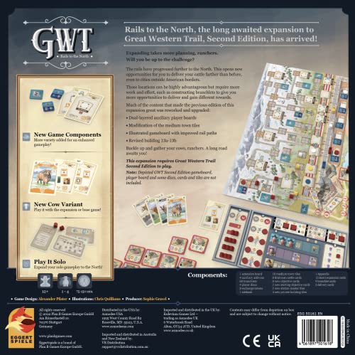 GREAT WESTERN TRAIL (Second Edition): Rails to the North (with Japanese Translation)