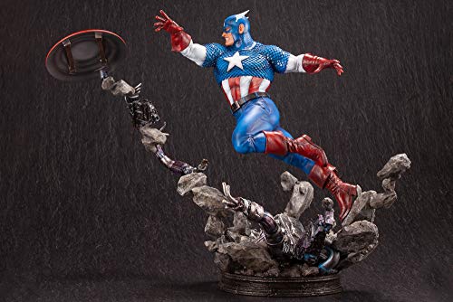 Marvel Avengers Captain America Fine Art Statue