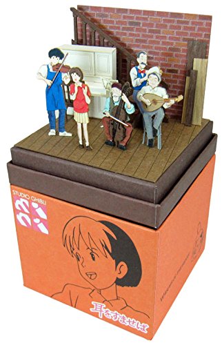 Amasawa Seiji & Tsukishima Shizuku MiniaTuart Kit Studio Ghibli Mini (MP07-52) Mimi O Sumaseba