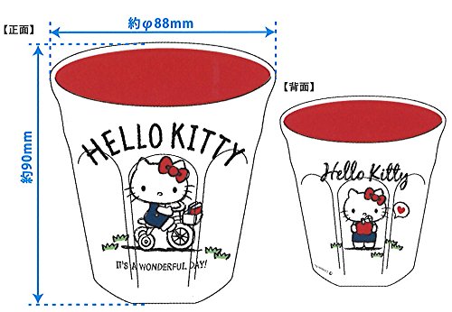 "Hello Kitty" Melamine Cup Cream