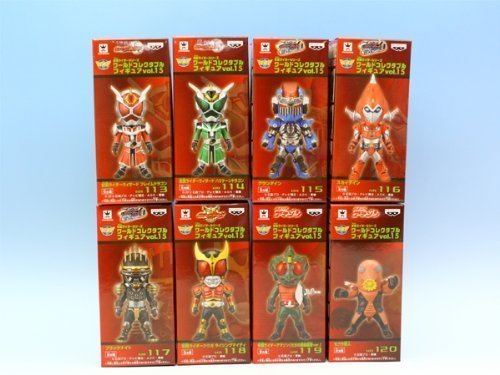 Set Kamen Rider World Collectable Figure vol.15 Kamen Rider Amazon - Banpresto