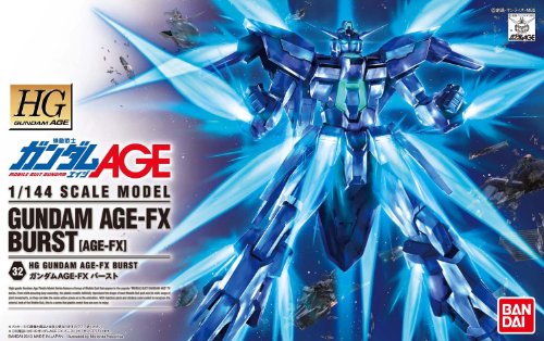Gundam Age-FX (version de rafale) - 1/144 Échelle - HTGAGE (# 32) Kidou Senshi Gundam Age - Bandai