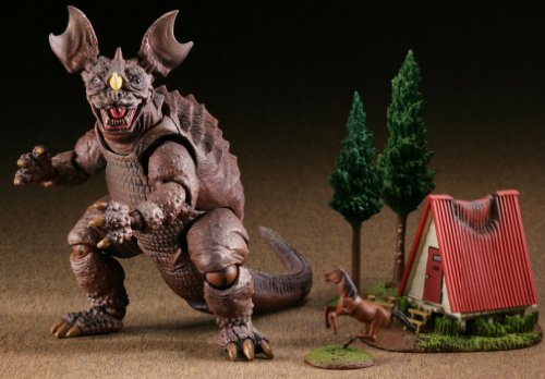 Baragon Revoltech SFX (04) Frankenstein Tai Chitei Kaijuu Baragon - Kaiyodo