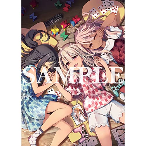 "Fate/kaleid liner Prisma Illya" Hiroshi Hiroyama Illustration B2 Tapestry Illya & Miyu & Chloe