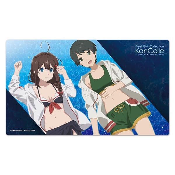 "KanColle Season 2: Let's Meet at Sea" Character Rubber Mat B Shigure & Mogami