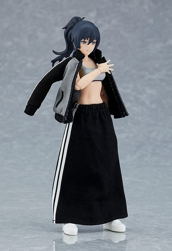 figma Styles figma Female Body (Makoto) with Tracksuit + Tracksuit Skirt Outfit