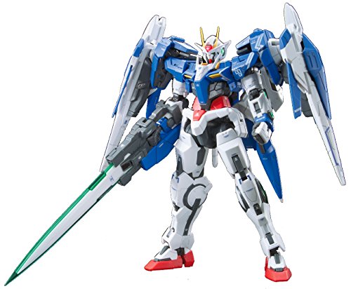 GN-0000 + GNR-010 00 Raiseur GN-0000 00 GNRM GNR-010 0 Reviser - 1/144 Échelle - RG (# 18), Kidou Senshi Gundam 00 - Bandai
