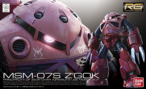 Tipo de comandante MSM-07S Z'GOK - 1/144 Escala - RG (# 16), Kidou Senshi Gundam - Bandai