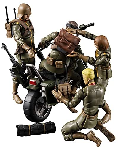 "Gundam" G.M.G. Principality of Zeon 08 V-SP Normal Soldier & Zeon Soldier Motorcycle
