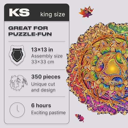 Mandala Inexhaustible Abundance 350 Piece KS Size