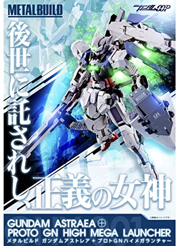GNY-001 Gundam Astraea (+ Proto GN High Mega Launcher version) Metal Build Kidou Senshi Gundam 00P - Bandai Spirits