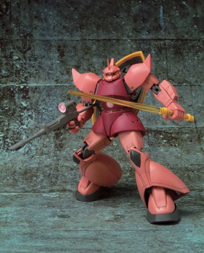 MS-14S (YMS-14) Gelgoog Commander Type Extended Mobile Suit in Action!! Kidou Senshi Gundam - Bandai