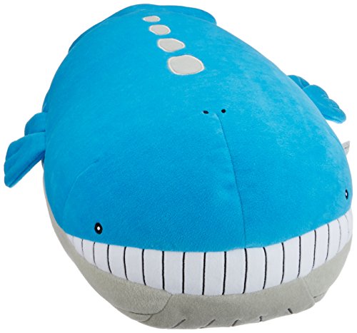【Sanei Boeki】"Pokemon" Mochifuwa Cushion PZ03 Wailord