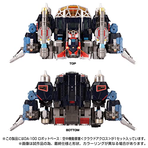 "Diaclone" DA-100 Robot Base: Aerial Mobile Fortress Cloud Across
