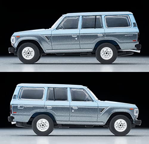 1/64 Scale Tomica Limited Vintage NEO TLV-268a Toyota Land Cruiser 60 North America Ver. (Light Blue / Gray) 1988
