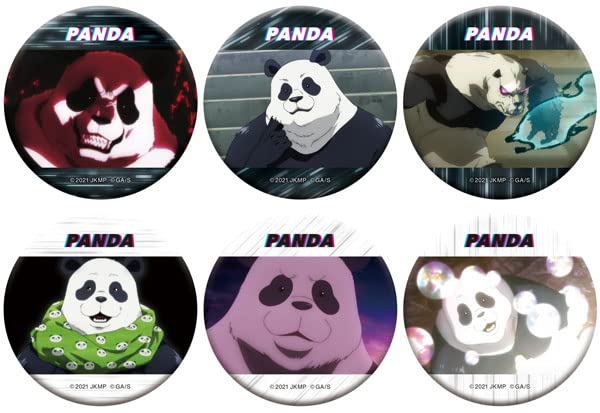 Jujutsu Kaisen 0: The Movie Chara Badge Collection Panda Box