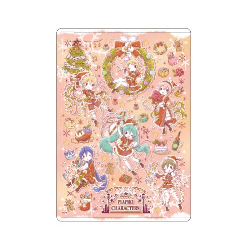 Chara Clear Case Piapro Characters 01 Christmas Ver. Pattern Design (Graff Art Design)