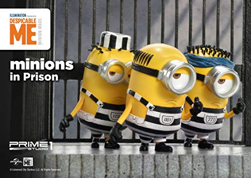 Prime Collectible Figure "Despicable Me 3" Minions in Prison Statue PCFMINI-05