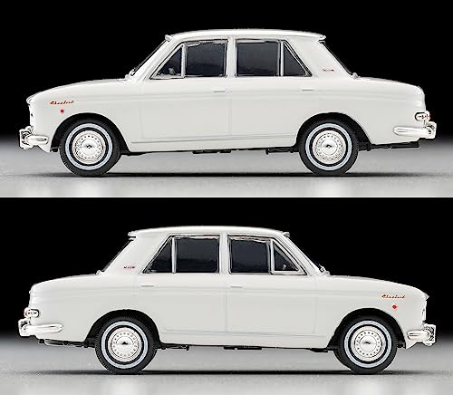 1/64 Scale Tomica Limited Vintage TLV-205a Datsun Bluebird 4-door 1600SSS (White) 1965