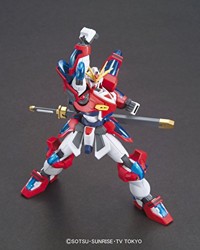 KMK-B01 Kamiki Burning Gundam - 1/144 escala - HGBF (# 043), Gundam Build Fighters Try - Bandai