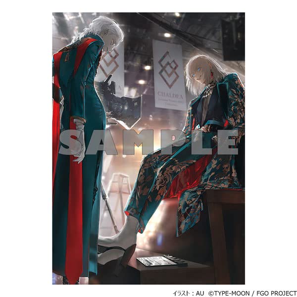 "Fate/Grand Order" AU Illustration A5 Acrylic Panel Oberon & Gankutsuou