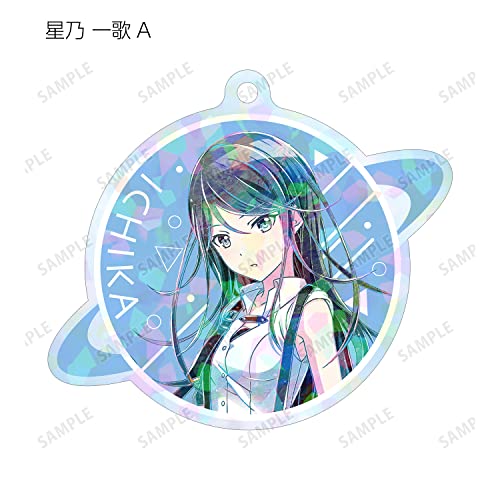 "Project SEKAI Colorful Stage! feat. Hatsune Miku" Trading Ani-Art Hologram Acrylic Key Chain