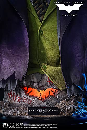 Infinity Studio x Penguin Toys DC Series Life Size Bust "The Dark Knight" The Joker
