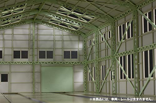 1/80 Scale Paper Kit Electric Car Shed